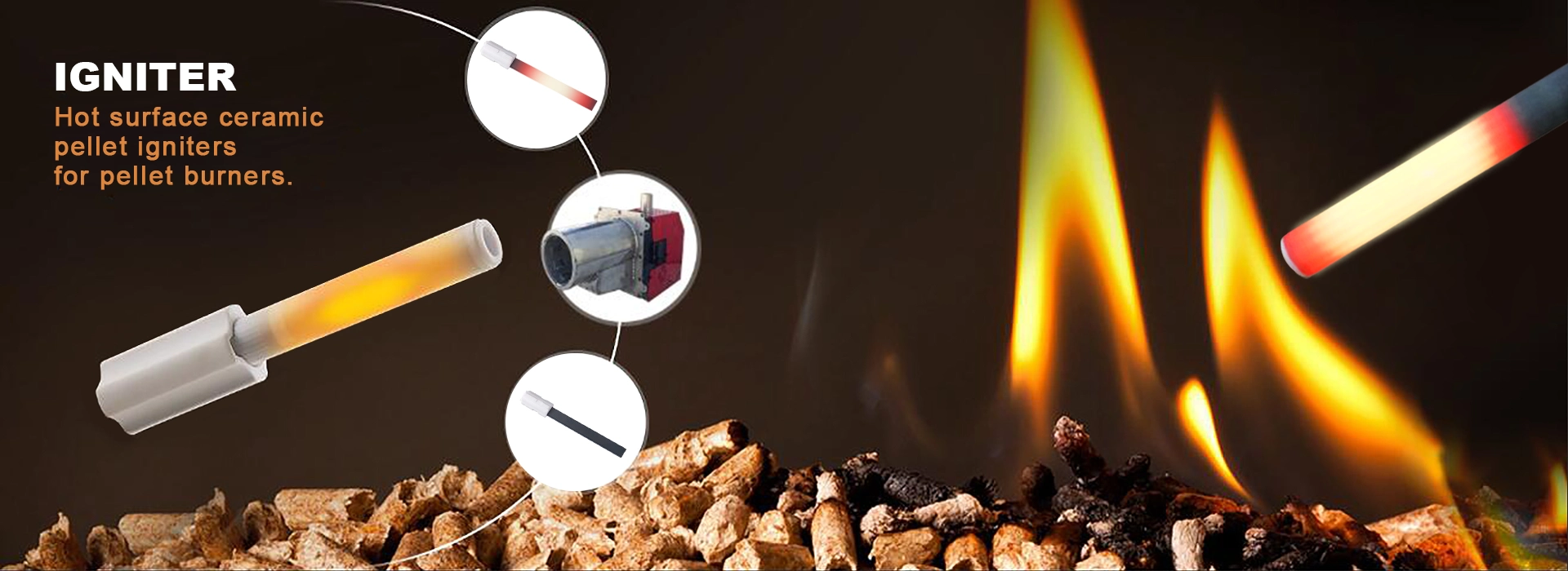 Encendedor de cerámica de la pelotilla Fabricantes